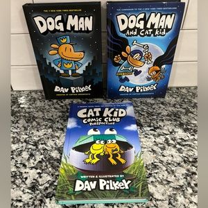 Dog man and cat kid comic book bundle